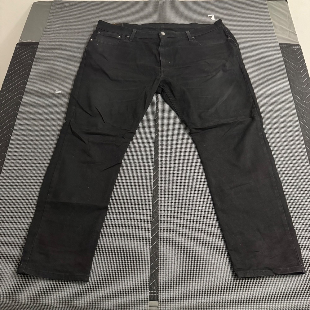 Levi's 502 Taper Jeans Men's 42x30 – Black – Levi's Flex Stretch